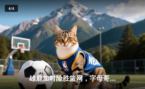 雄鹿加时险胜篮网，字母哥44分主宰关键时刻 - 4
